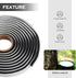 13FT Car Headlight Sealant Butyl Tape, Universal Butyl Sealant Tape for Car Accessories