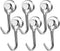 E BAVITE 30LB Magnetic Hook, New Upgraded Swivel Swing, 6 Pack, Strong Neodymium Magnet for Refrigerator, 60mm