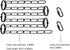 Amadget 6 Ft Lighting Chain with Connection Locks for Hanging Lamp, Chandelier, Pendant, Lantern, Swag Lamp