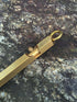 Mini Size Solid Brass Pen, Portable Delicate Signature Six-Edge Ballpoint Pen