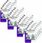 Charles Leonard Magnetic Spring Clips, 2 Per Pack, 24 Packs