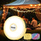 Camping String Lights, 32.8FT 4 in 1 Rechargeable Waterproof Hanging Lamp Portable