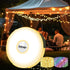 Camping String Lights, 32.8FT 4 in 1 Rechargeable Waterproof Hanging Lamp Portable