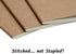 Wanderings A5 Blank Travelers Notebook Insert, 5.5" x 8.3", 3 Booklets, 240 Blank Pages for Journals, Diaries