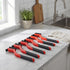 Ptwola 6 Pack Set Nylon Brush for Cleaning Small Cleaning Brushes Mini Nylon Brush for Clean Dust in Holes Non Scratch