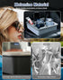Couch Cup Holder Tray, Bonfixe Stable Couch Caddy for Bed and Sofa, Upgraded Capacity Health-Friendly Silicone