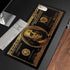 Black Money Rectangle Mouse Pad, Non-Slip Rubber Base, Cool Funny US Dollar Full Desk Pad for Laptop Computer Office