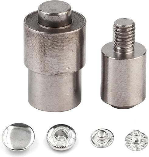 Eyelet Buckle Dies, Hand Press Machine Setter Puncher for Leather Craft Clothing Holepunch 2PCS