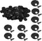 100PCS Picture Turn Button Fasteners, Photo Frame Hardware, Backing Clips with Screws