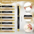 Feifeiya 50 Set 65th Birthday Party Favor for Guest Anniversary Party Favor with Black and Gold Ballpoint Pens