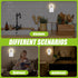 0.5W Safari Animals Night Light,Cute Lion Elephant and Giraffe Night Lights Plug into Wall for Kitchens Toilets Bedroom