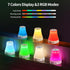 Bubbleimage 7 3 Dimmable Gesture Sensing Night Light with Height Adjustable Pole, Color Changing & RGB Modes Table Lamp