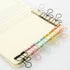 Hollow Out Paper Binder Clip, Invoice Bill Clip, Office Supplies Pack of 10 (S, Bronze)