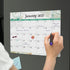 Magnetic Calendar 2024-2026 for Fridge, 2-Year Refrigerator Calendar, 8''x10'' Easy Organizing Calendar