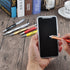 Stylus Pen Crystal Ballpoint Pens, Capacitive Diamond Writing Pens for All Touch Screens