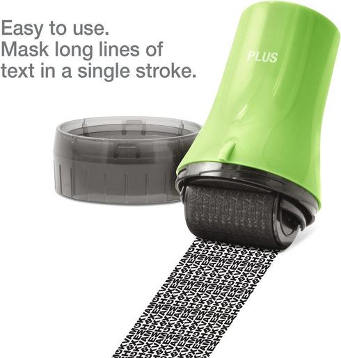 Guard Your ID Wide Advanced Roller 2.0, Identity Theft Prevention Security Stamp (Green)