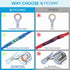 TICONN 500Pcs Heat Shrink Wire Connectors, Waterproof Automotive Marine Electrical Terminals Kit, Crimp Connector