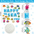 Fish Cutouts Tropical Fish Classroom Bulletin Board Decorations Fishing Ocean Themed Birthday Party Supplies for Toddler Kids Students Classroom by party greeting