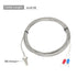 MECCANIXITY 5pcs K Type Thermocouple Temperature Sensor M6 Screw Temperature Probes 6.6ft 0 to 800°C(32 to 1472°F)