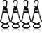 YAKOTAKI 4Pcs Glove Clips for Work Glove Holders, Powerful Bite Glove Holder for