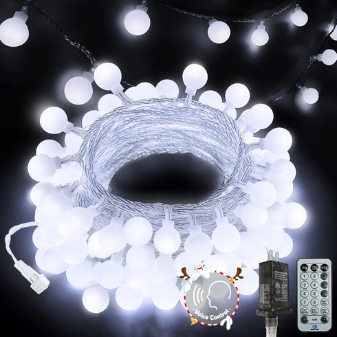 2026 New Connectable 43FT Smart Voice Controlled String Lights Indoor Outdoor |