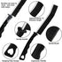 2-Pack Hard Bristle Crevice Brushes for Gap & Grout Cleaning
