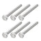 Hex Bolts (M10-1.5x100mm) 6Pcs, 304 Stainless Steel Fully Threaded Hex Head Screws for Furniture Repair
