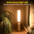 Rushbom 3 Motion Sensor Night Light Creative Rechargeable Color Temperatures Portable Magnetic Wall Reading Light