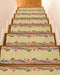 BOHOOSKYLAR Ice Cream Stair Treads Cake Vintage Cotton and Linen Background Indoor Non