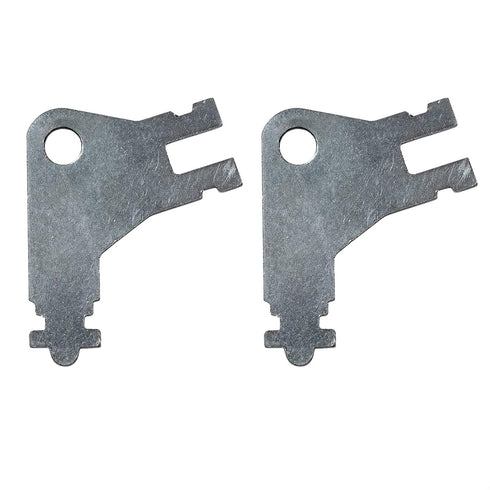 2 Pcs Paper Towel Dispenser Key Durable Stainless Steel Paper Towel Key