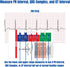 EKG Horizontal Badge 6 Card Set - ECG Telemetry Cards with EKG Ruler, Common Cardiac Findings, STEMI Leads