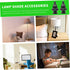 jojofuny 2pcs Modern Harp Knob Lamp Finials - Decorative Table & Floor Lamp Accessories
