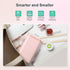 Label Maker Machine with Tape - P21 Portable Bluetooth Printer, Mini Label Maker for Organizing Storage (Pink)