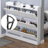 Bivethoi 4 1 Pcs Layers Shoes Drawer Cabinet Hinges, Stainless Steel Flip Frame Turning Rack Replacement Fittings
