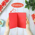 Greeting Card for Mother - Birthday, Mother's Day Card for Mom, Best Mom Ever Heart-shaped Greeting Card