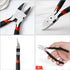 BOENFU Heavy Duty Wire Cutters 6 Inches, 2 Pack Flush Cut Pliers for Crafting, Floral, and Electrical Use
