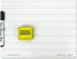 The Classics Dry Erase Whiteboard Kit, Complete Set with 11.75 x 9 Inches Board, Black Pen and Eraser