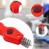 2 Pack 4-in-1 Copper Pipe Cleaner, 1/2 in & 3/4 in Wire Brush for Plumber Deburring, Copper Cleaning Brush
