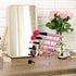 Holanper Set 4 6-Slots (PH-428new) Plastic Pen Holder, of Holder Display Stand Eyebrow Makeup Brush Rack Organizer