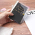 NatSumeBasics A7 Binder Wallet, Clear Mini A7 Budget Binder with Gold Ring, Cash Envelopes, Loose Leaf Folders