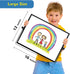 Small Monthly Calendar Dry Erase Whiteboard, 16in x 12in Magnetic Board for Wall, Portable for Planning, Memo