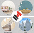 Rubber Empaistic Wood Grain Graining Pattern DIY Grain Painting Tool Wood Graining Painting Tool Wood Texture Graining Tool Household Wall Art Paint for Wall Room Decoration (Black, Red,4 Pieces)