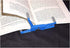 Portable Book Page Holder for Hands-Free Reading in Bed, on The Go, Treadmill & Exercise Bike