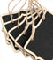 Chalkboard Tags Hanging Wooden Signs, 3.35 x 2.36 Inch Mini Wood Chalkboard Labels (12 Pieces)