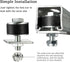 1-5/8" Unistrut Trolley Limit Hardware, U Bracket, Garage Door Rollers, Hoist Trolley, Beam Trolleys 2 Pack