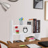 Adjustable White Wood Desktop Organizer - Stylish Storage Solution