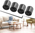 Floweringbeter Set 4 (51.5mm) of Cabinet Feet with Height Adjustment for Sofas, Couches, and TV Stands Strong ABS