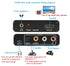 Wilxisum RCA+Optical+3.5mm+Coaxial HDMI Arc Audio Extractor, ARC to Converter/Adapter, Suitable for Connecting TV'S