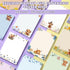 Janlaugh 24 Pads Highland Cow Sticky Notes, 1440 Sheets, Cute Cow Memo Pads for Office Supplies