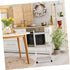 Tofficu Utility Rolling Cart Slim Cart with Wheels Modern Storage Organizer for Kitchen Bathroom Office Multi Shelves